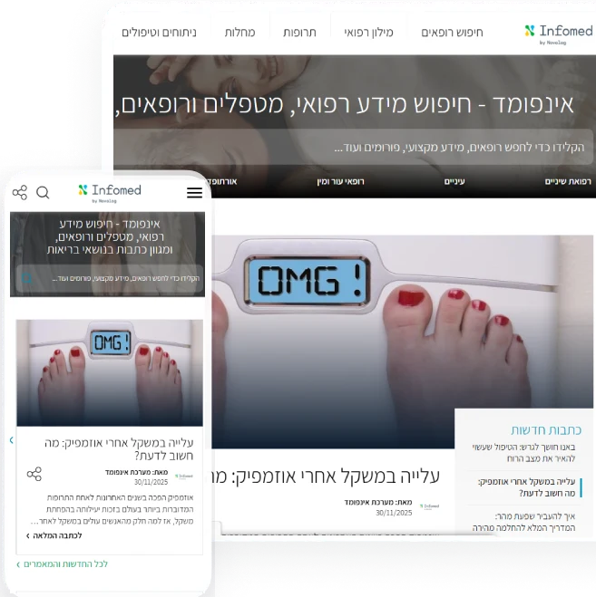 פרסום באתר אינפומד